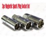 3pc Magnetic Spark Plug Socket Set 16, 18, 21mm 1/2" Dr Remove Installing Socket